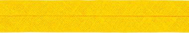 Baumwoll-Schrägband gelb 
